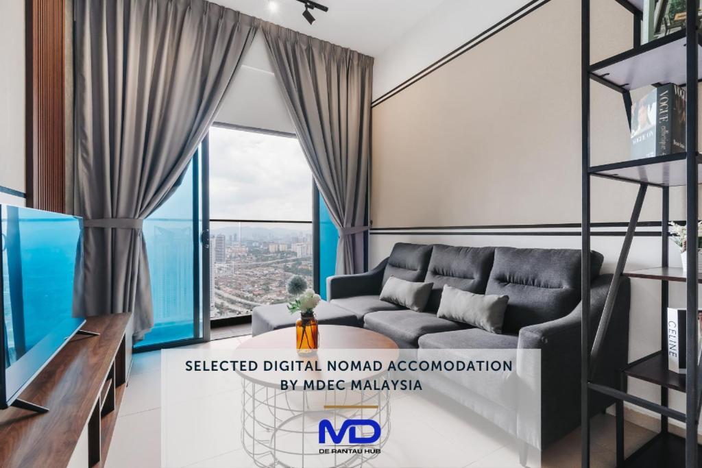 Nowhere 2Br & 2Bath Apartment With Balcony @ Reizz Residences Куала-Лумпур Экстерьер фото