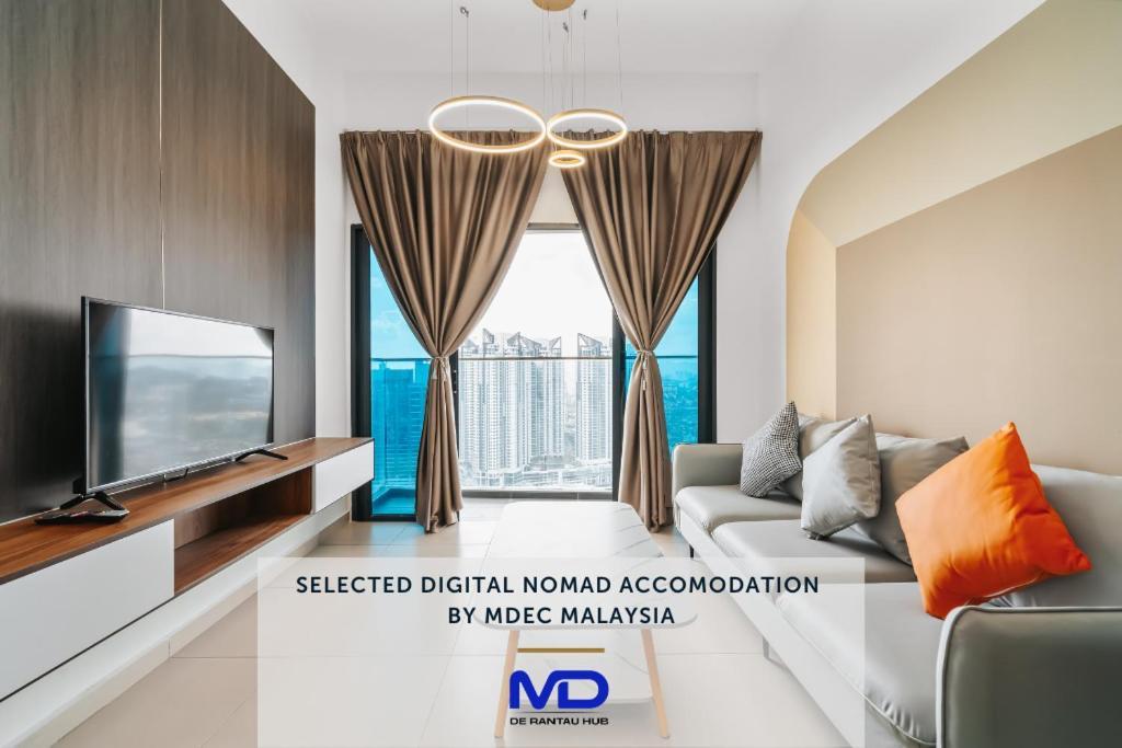Nowhere 2Br & 2Bath Apartment With Balcony @ Reizz Residences Куала-Лумпур Экстерьер фото