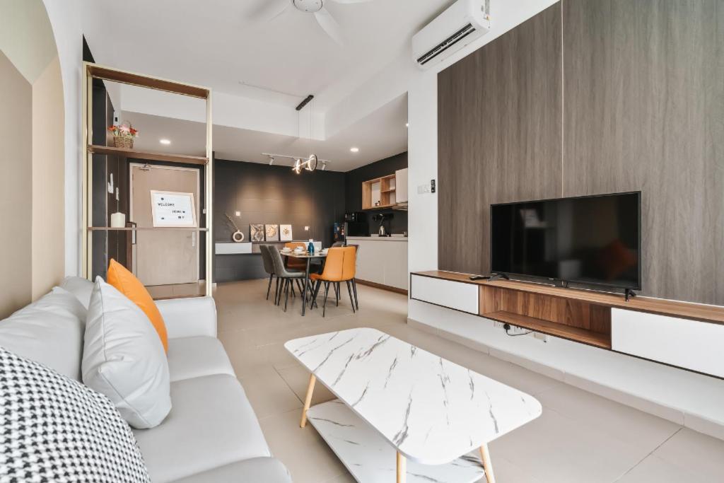 Nowhere 2Br & 2Bath Apartment With Balcony @ Reizz Residences Куала-Лумпур Экстерьер фото